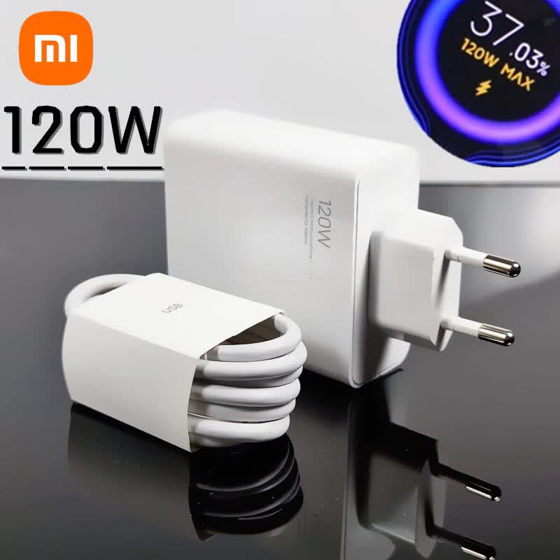 شارژر اورجینال شیائومی 120 وات xiaomi فست شارژ اصلی